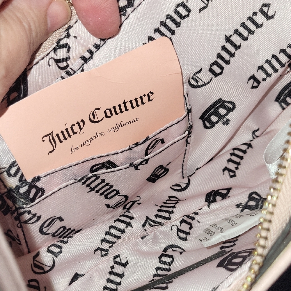 Juicy Couture Pale Pink Shoulder Bag - Picture 12 of 12